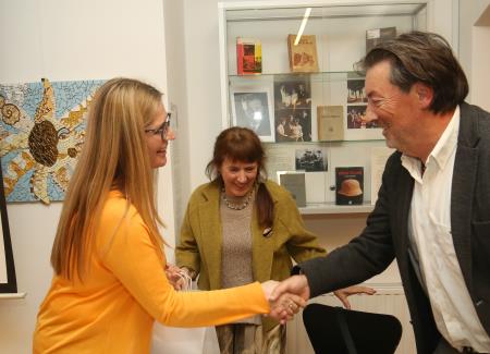 O TONETU DEBEVCU ZVONETU V RAKOVŠKI KNJIŽNICI 14 FOTO LJUBO VUKRLIČ